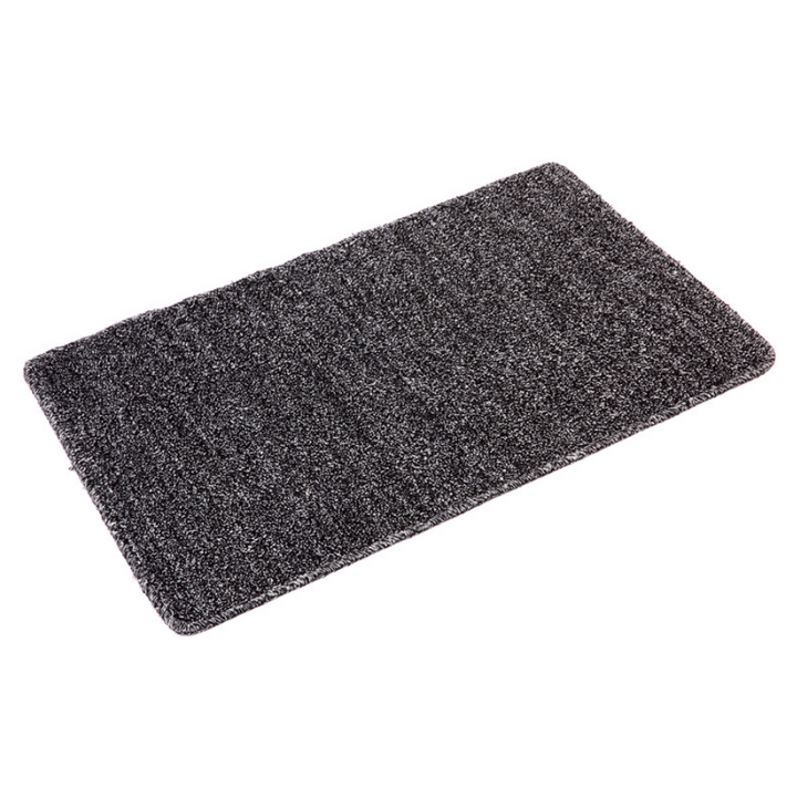 Polycot Black Bathroom Mat - Fab Habitat , Doormats, [product_size],