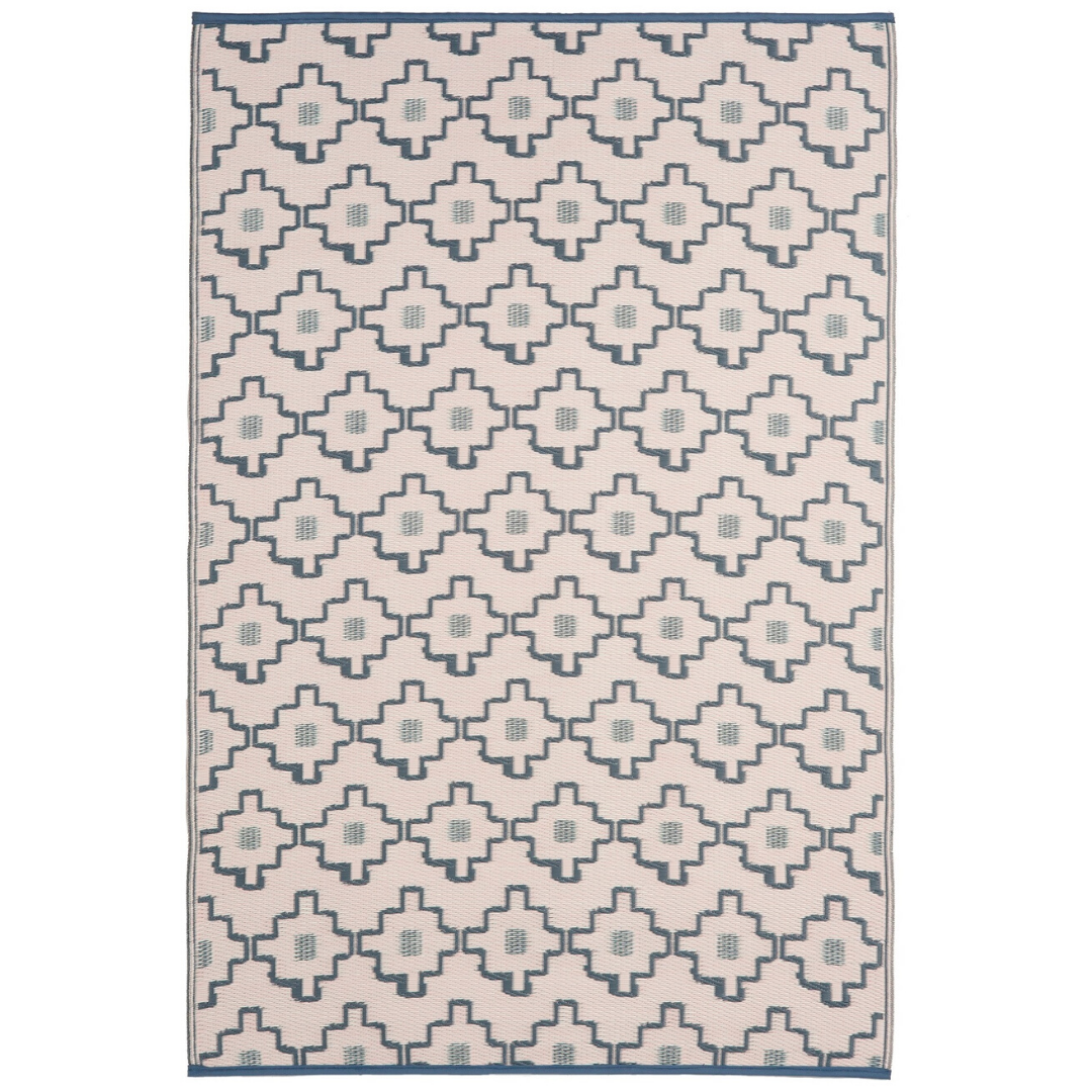 Copenhagen Modern Recycled Plastic Reversible Large Rug - Recycled Plastic Rugs & Mats Fab Habitat