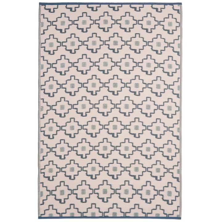 Copenhagen Modern Recycled Plastic Reversible Large Rug - Recycled Plastic Rugs & Mats Fab Habitat