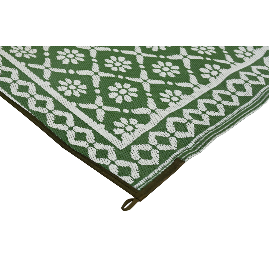 Ronda Sage Recycled Plastic Outdoor Rug - Recycled Plastic Rugs & Mats Fab Habitat