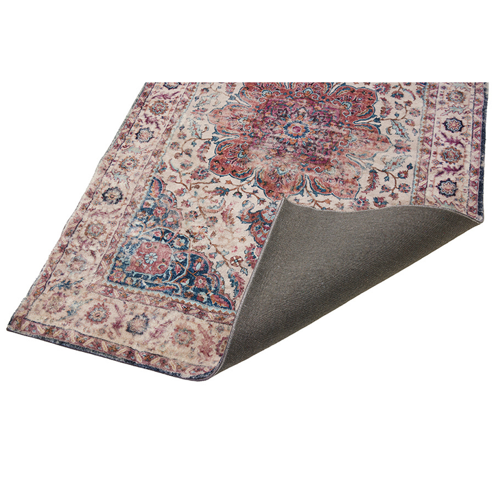 Babylon Multicolour Traditional Distressed Area Rug - Soft And Plush Turkish Rugs Fab Habitat