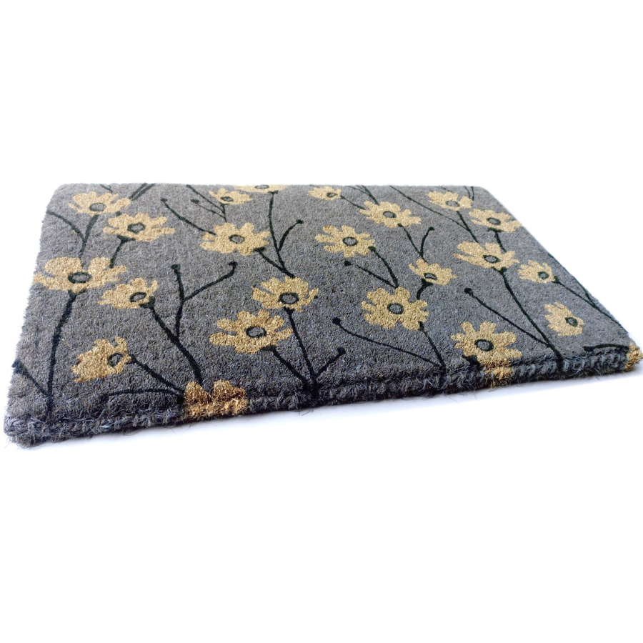 Wild Flowers 100% Coir Doormat